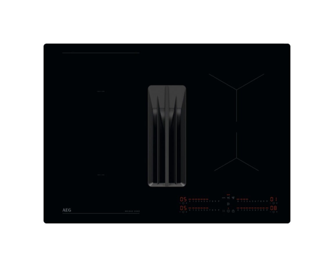 AEG NCH74B01CB 6000 COMBOPIANO Piano cottura a induzione con cappa integrata cm. 70 - vetroceramica nero