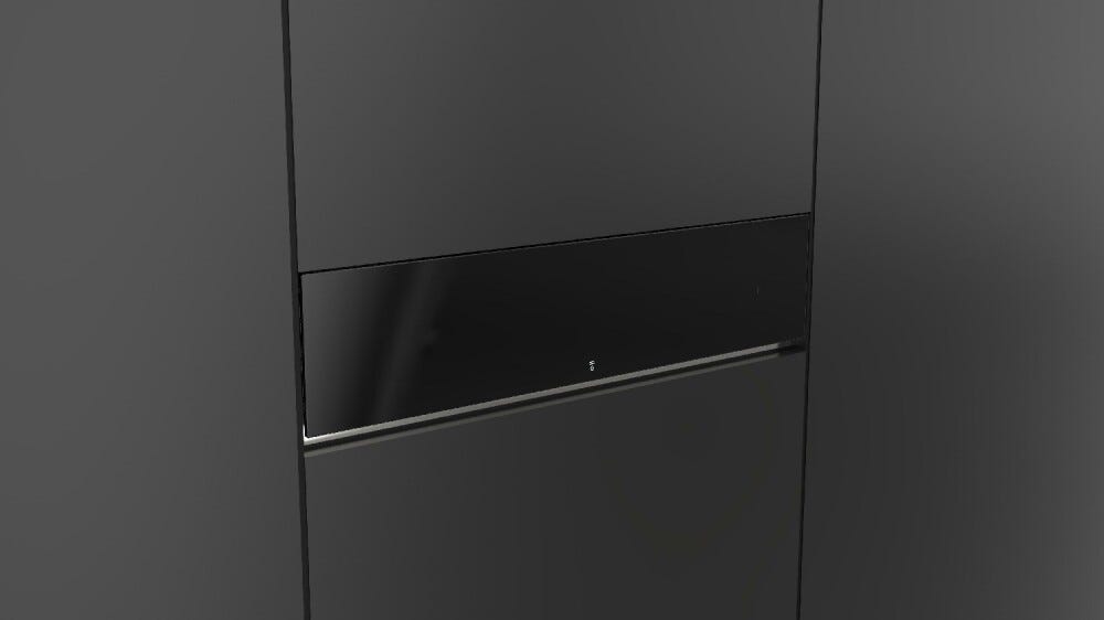 Fulgor FCLD 150 BK Cluster Concept 15 Cassetto portaoggetti cm. 60 h. 15 - vetro nero