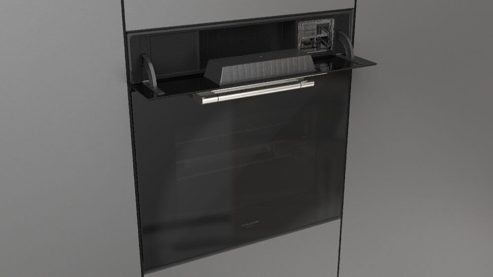 Fulgor ATMOS CLUSTER CONCEPT 60 Forno elettrico a vapore cm. 60 - vetro nero