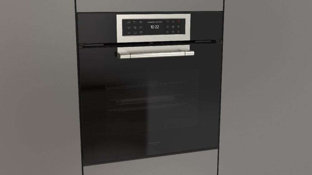 Fulgor ATMOS CLUSTER CONCEPT 60 Forno elettrico a vapore cm. 60 - vetro nero