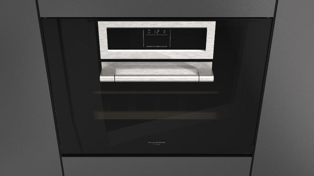 Fulgor FCLWC 4500 TC FO BK CLUSTER CONCEPT Cantina vino da incasso cm. 60 h. 45 - 22 bottiglie - vetro nero