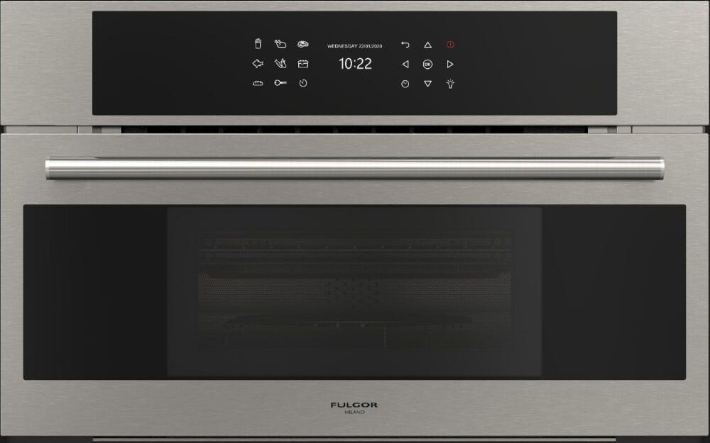 Fulgor FCMO 310 TEM X Plano in grande Forno microonde da incasso cm. 75 h. 48 - inox