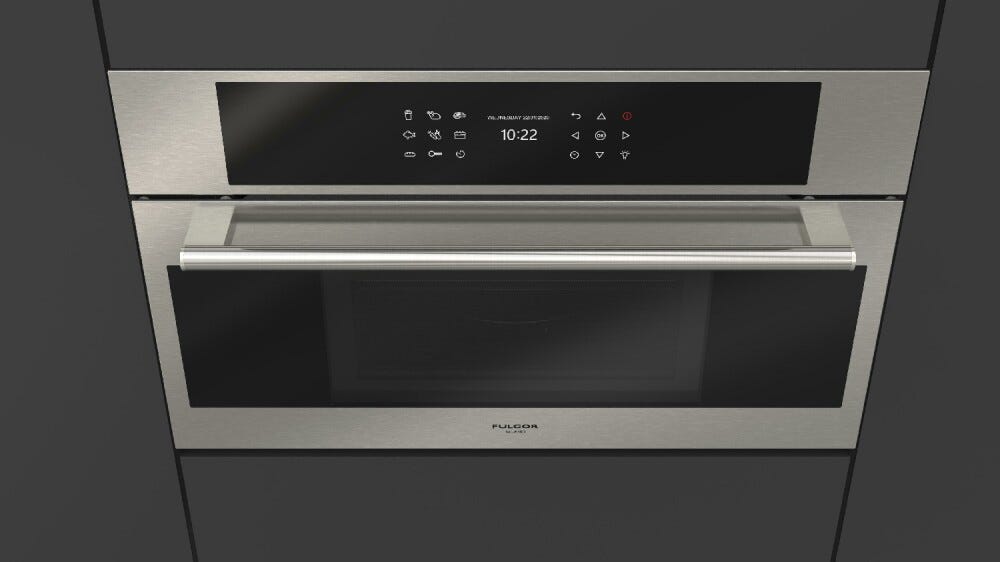 Fulgor FCMO 310 TEM X Plano in grande Forno microonde da incasso cm. 75 h. 48 - inox