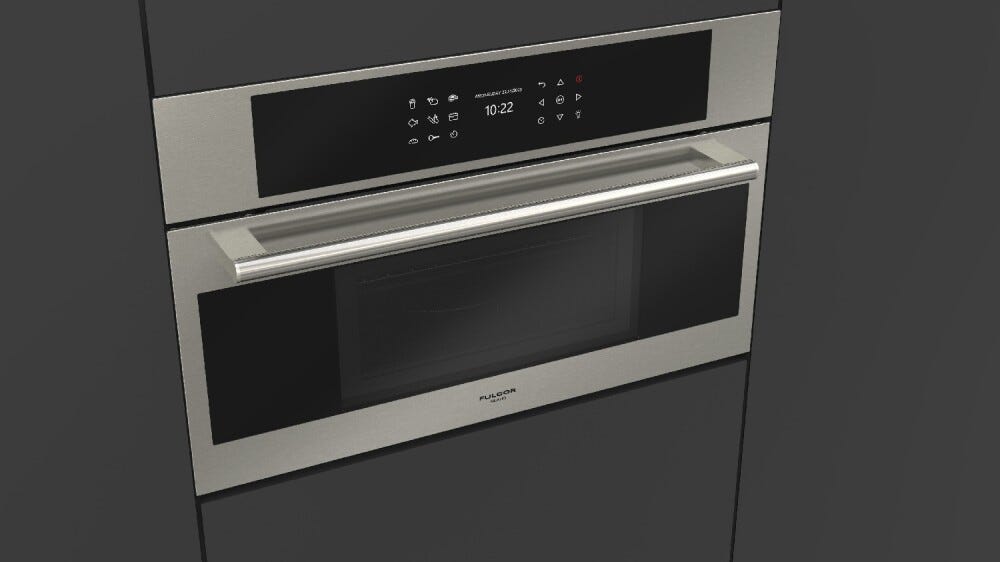 Fulgor FCMO 310 TEM X Plano in grande Forno microonde da incasso cm. 75 h. 48 - inox