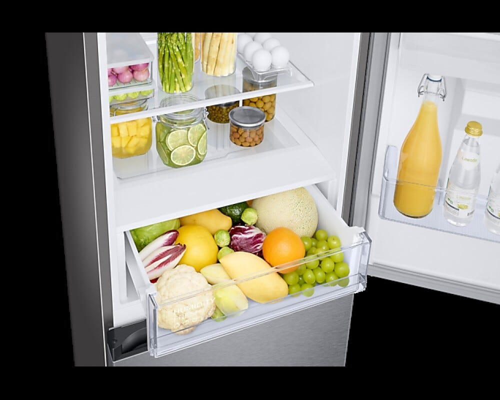 Samsung RB34C632ESA/EF Frigorifero con congelatore a libera installazione - cm. 60 h. 186 - lt. 341 - grafite metallizzato