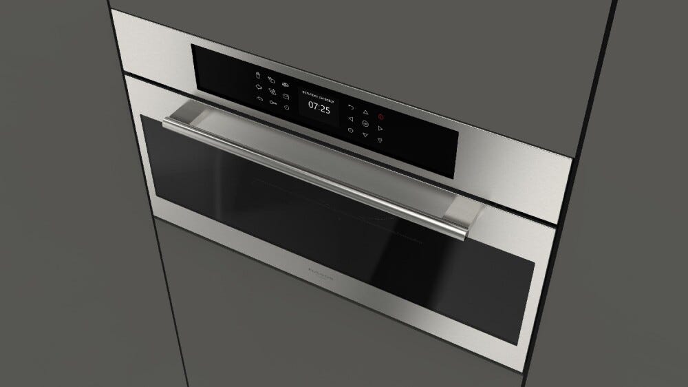 Fulgor FCMO 7510 TEM X Plano Forno microonde combinato da incasso cm. 75 h. 45 - inox