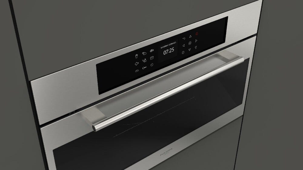 Fulgor FCMO 7510 TEM X Plano Forno microonde combinato da incasso cm. 75 h. 45 - inox