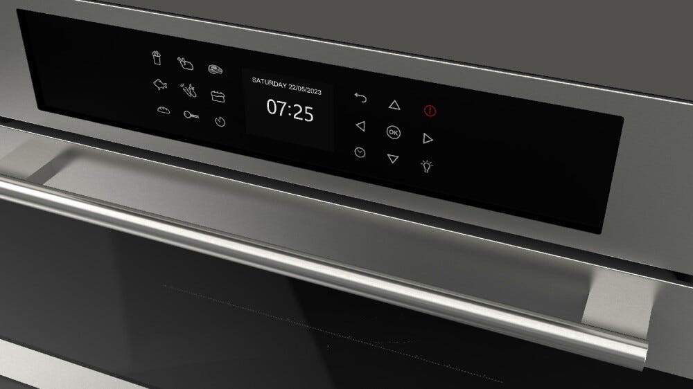 Fulgor FCMO 7510 TEM X Plano Forno microonde combinato da incasso cm. 75 h. 45 - inox