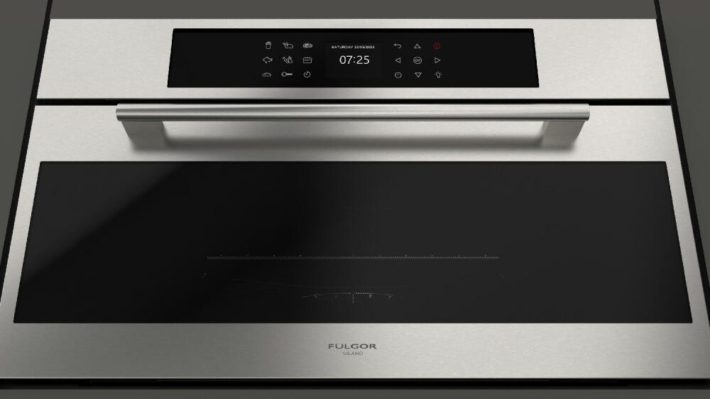 Fulgor FCMO 7510 TEM X Plano Forno microonde combinato da incasso cm. 75 h. 45 - inox