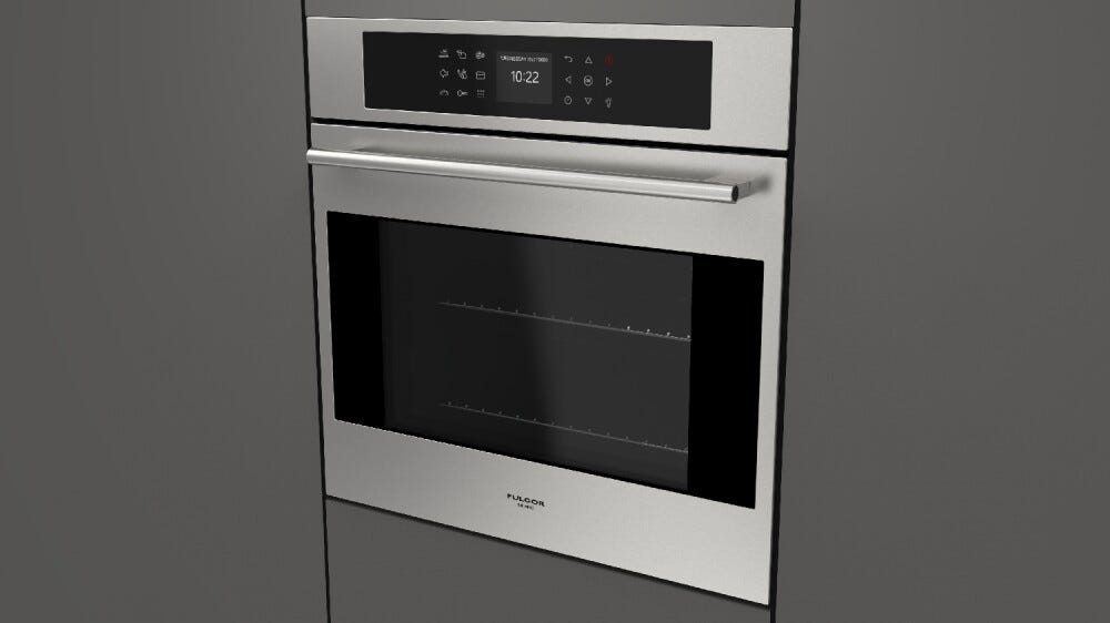 Fulgor FCPO 6215 P TEM X Plano Forno elettrico pirolitico cm. 60 - inox