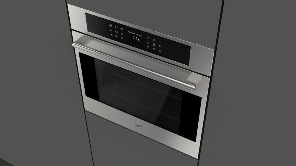 Fulgor FCPO 6215 P TEM X Plano Forno elettrico pirolitico cm. 60 - inox