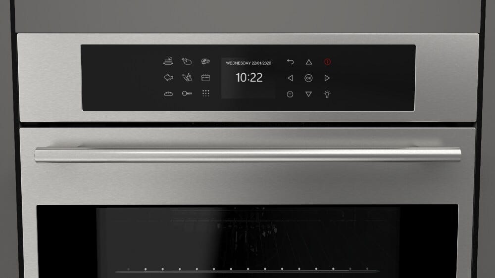 Fulgor FCPO 6215 P TEM X Plano Forno elettrico pirolitico cm. 60 - inox