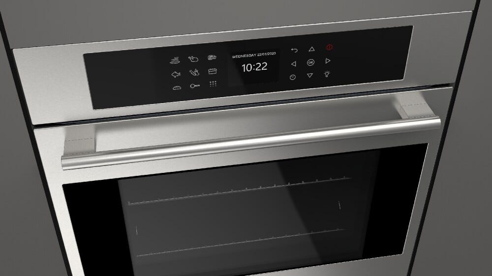 Fulgor FCPO 6215 P TEM X Plano Forno elettrico pirolitico cm. 60 - inox