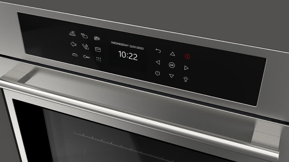 Fulgor FCPO 6215 P TEM X Plano Forno elettrico pirolitico cm. 60 - inox