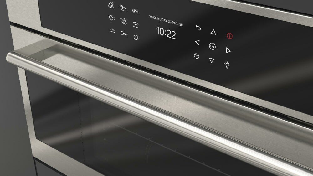Fulgor FCSO 310 TEM X Plano in grande Forno combinato a vapore cm. 75 h. 47 - inox