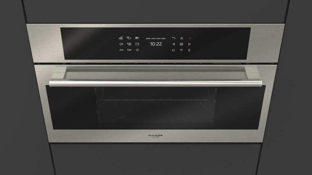 Fulgor FCSO 310 TEM X Plano in grande Forno combinato a vapore cm. 75 h. 47 - inox