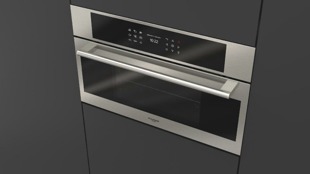 Fulgor FCSO 310 TEM X Plano in grande Forno combinato a vapore cm. 75 h. 47 - inox