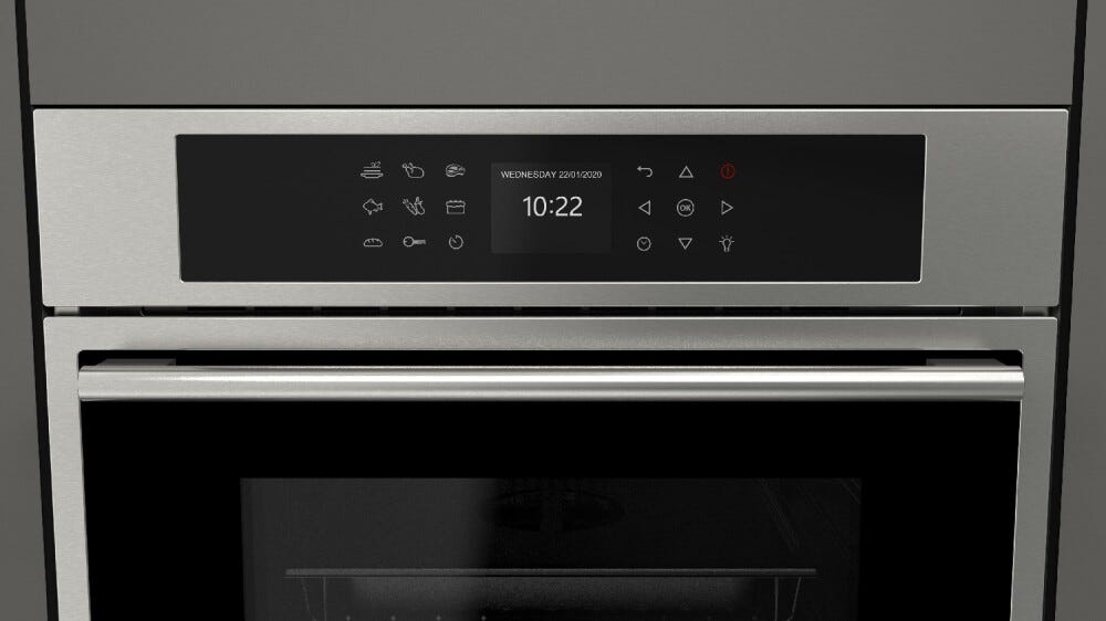 Fulgor 45 COMBISET VAPORE PLANO 45 Forno combinato a vapore cm. 60 h. 45 - inox