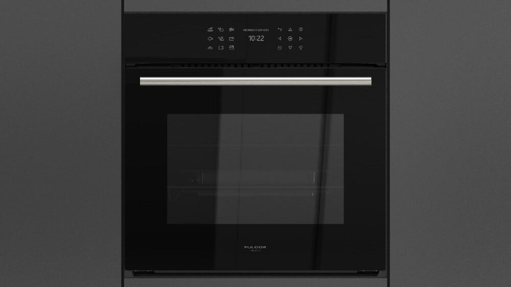 Fulgor ATMOS PLANO 60 Forno combinato a vapore cm. 60 - vetro nero