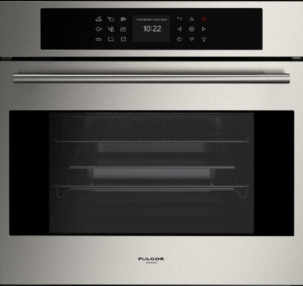 Fulgor ATMOS Plano 60 Forno combinato a vapore cm. 60 - inox