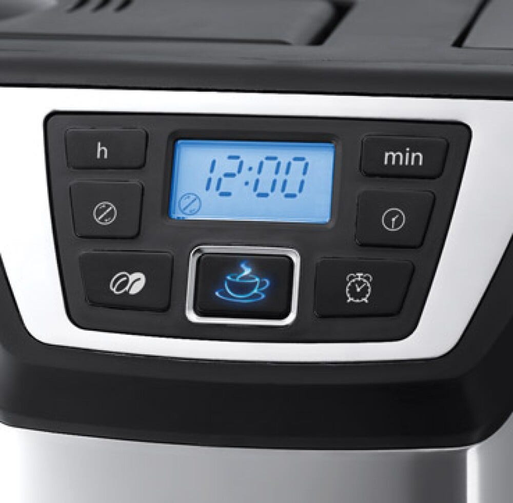 Russell Hobbs Caffettiera Victory Grind & Brew Macchina per caffè americano - nero