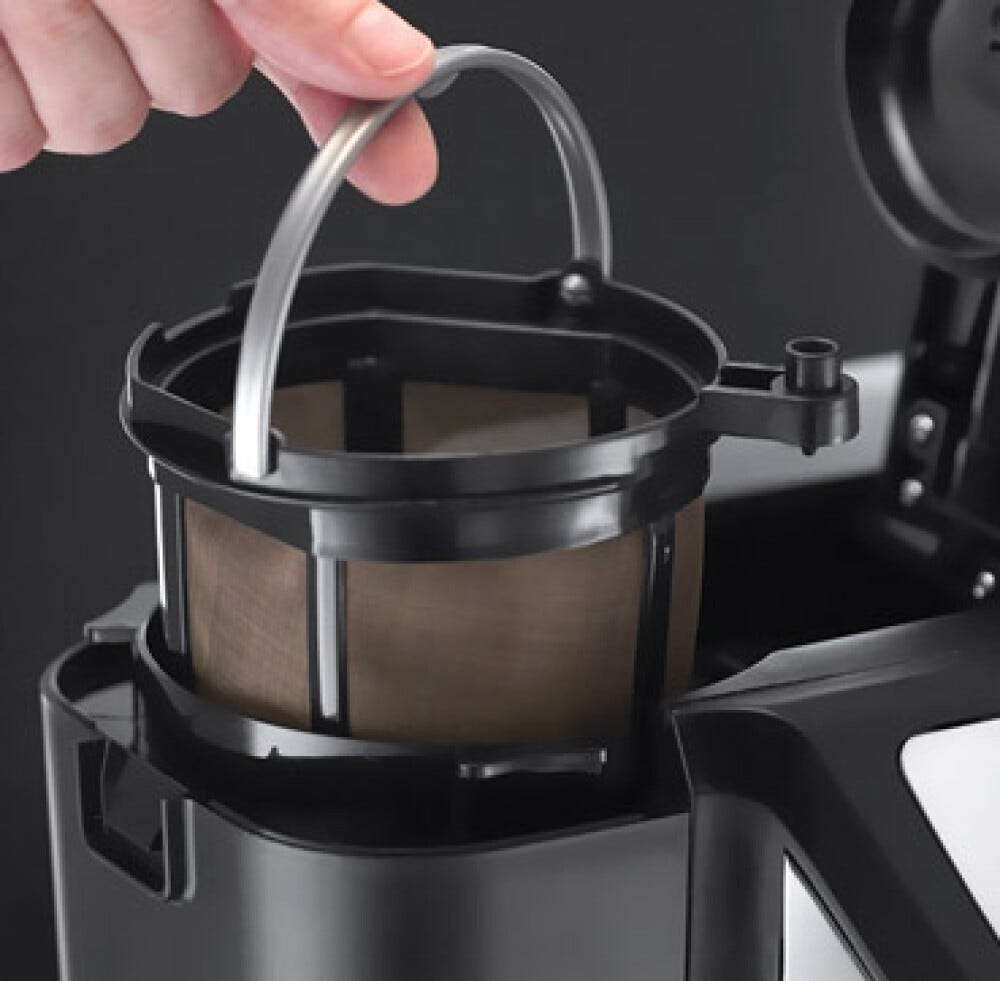 Russell Hobbs Caffettiera Victory Grind & Brew Macchina per caffè americano - nero