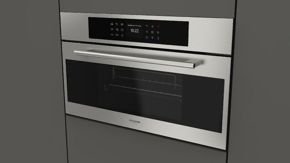 Fulgor FCSO 7510 TEM X PLANO Forno combinato a vapore cm. 75 h. 45 - inox
