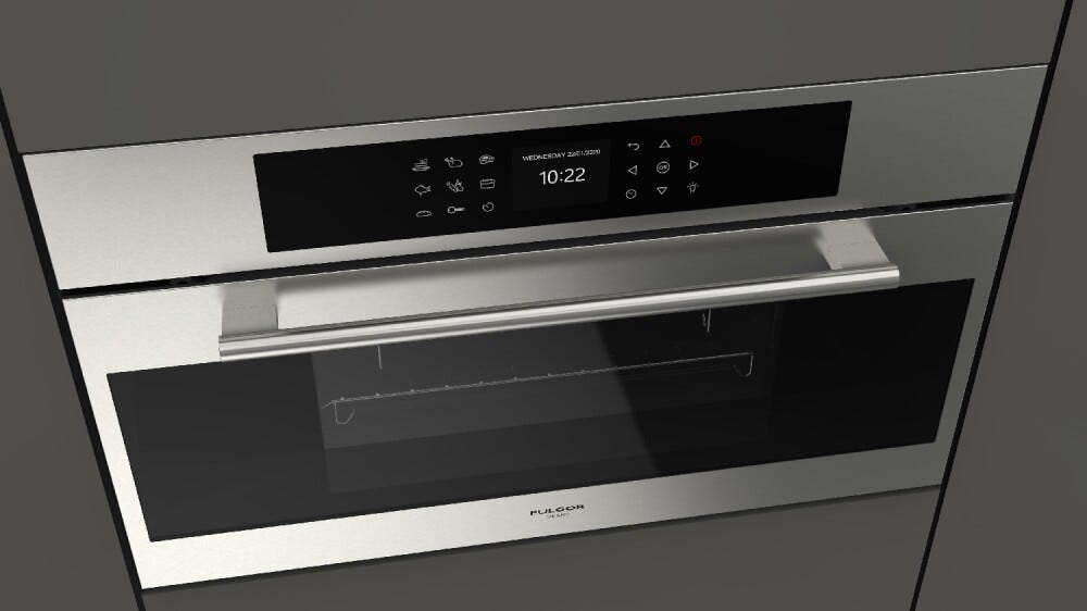 Fulgor FCSO 7510 TEM X PLANO Forno combinato a vapore cm. 75 h. 45 - inox