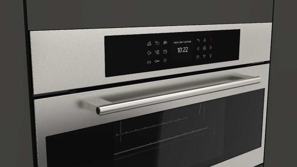Fulgor FCSO 7510 TEM X PLANO Forno combinato a vapore cm. 75 h. 45 - inox
