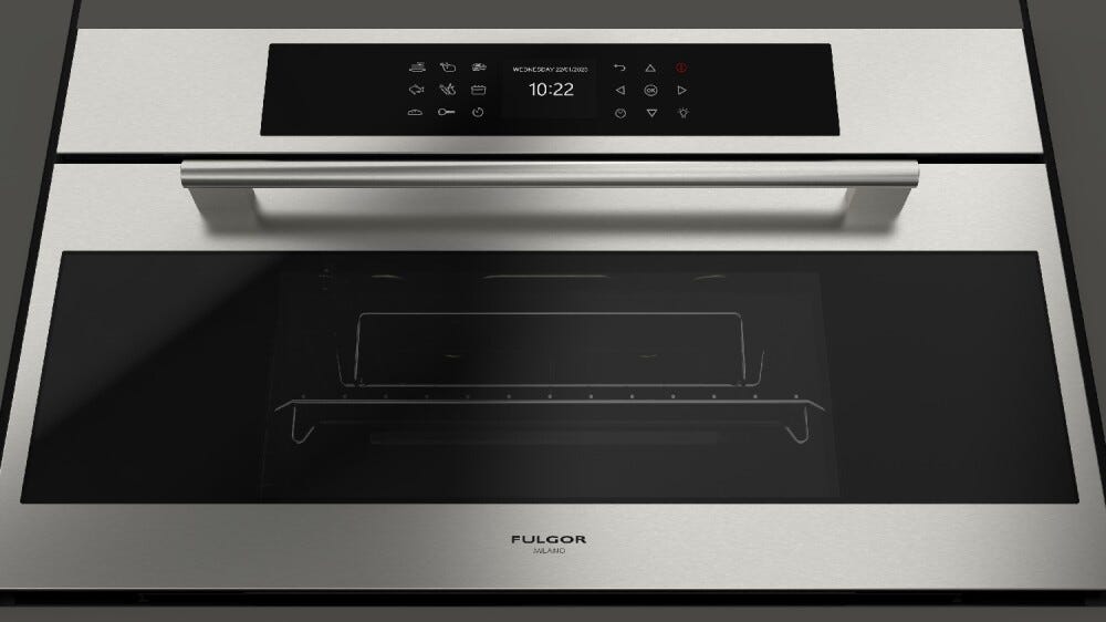 Fulgor FCSO 7510 TEM X PLANO Forno combinato a vapore cm. 75 h. 45 - inox