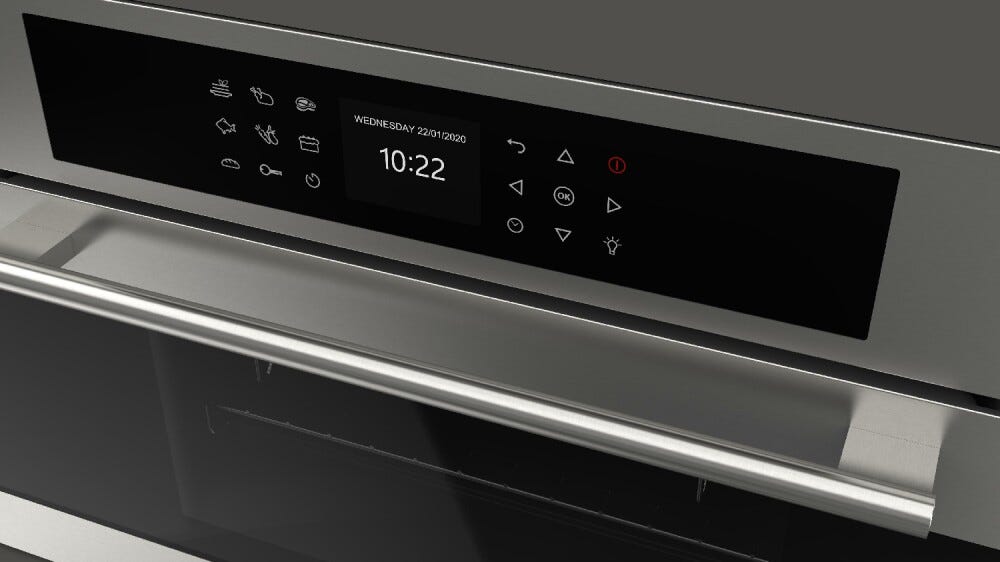 Fulgor FCSO 7510 TEM X PLANO Forno combinato a vapore cm. 75 h. 45 - inox