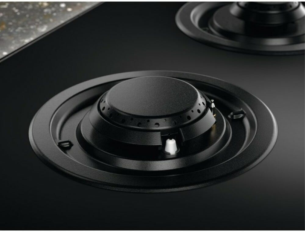 Electrolux KGV8473IK Serie 900 Piano cottura a gas cm. 80 - vetroceramica nero