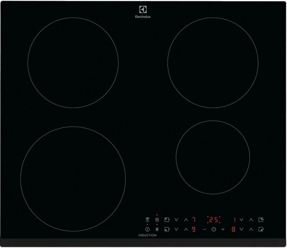 Electrolux KIR60433 Serie 300 Piano cottura a induzione cm. 60 - vetroceramica nero