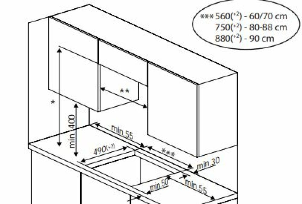 Beko HII64203FMT Piano cottura a induzione cm. 60 - vetro nero