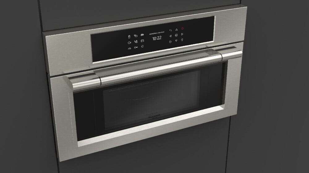 Fulgor FPCMO 300 TEM X SOFIA PROFESSIONAL Forno microonde combinato da incasso cm. 75 h. 47 - inox