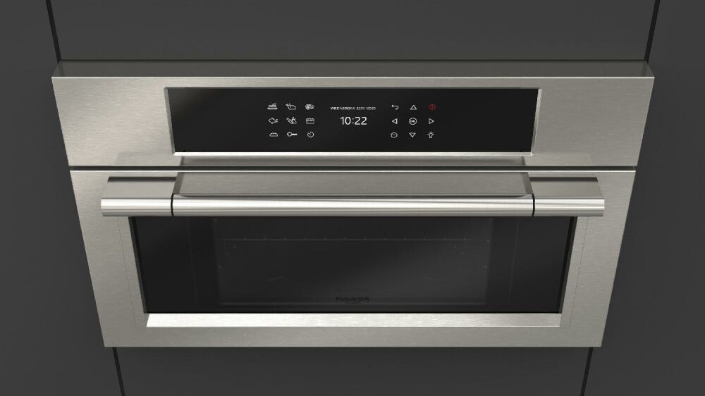 Fulgor FPCSO 300 TEM X SOFIA PROFESSIONAL Forno combinato a vapore cm. 75 h. 47 - inox