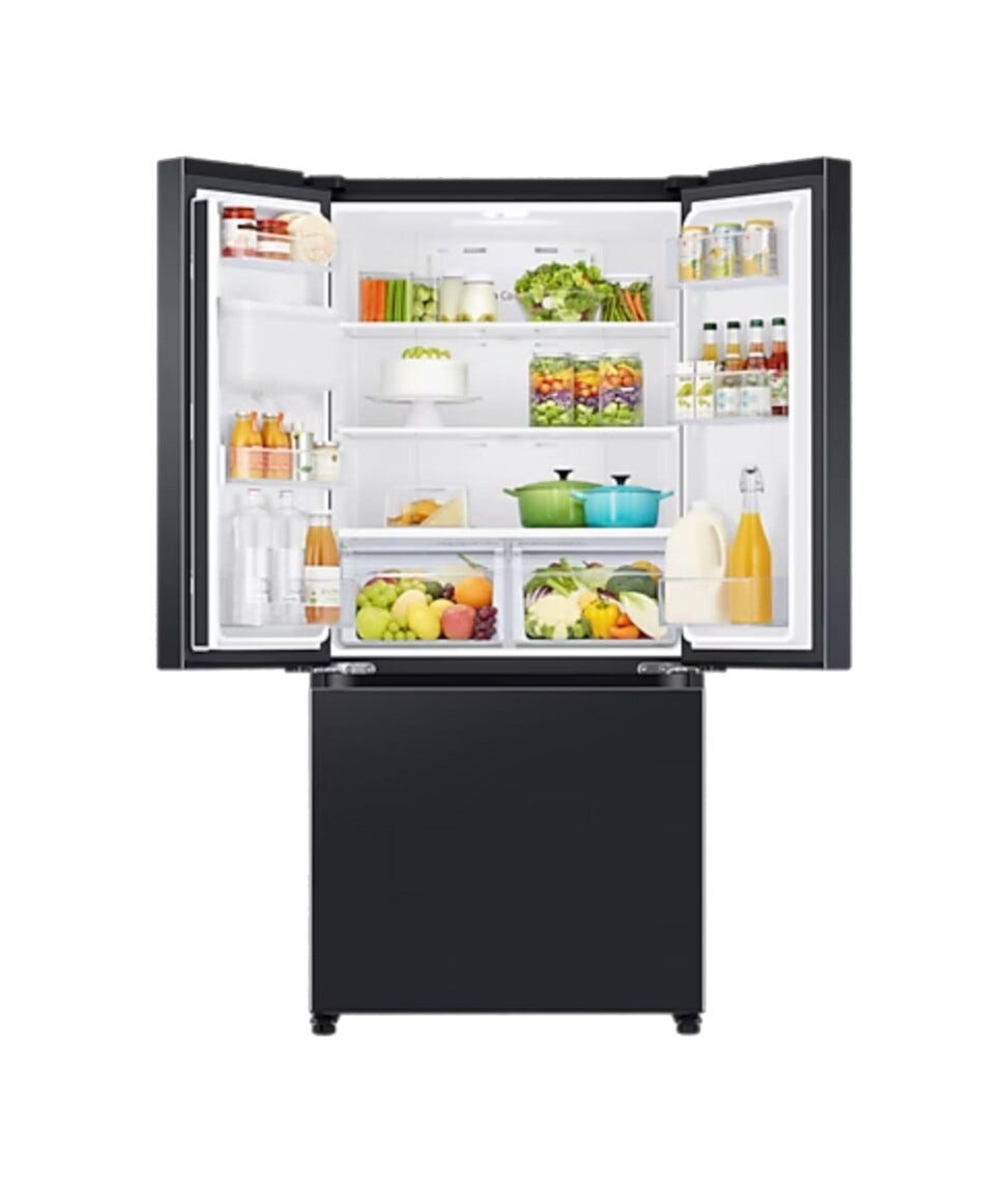 Samsung RF50C530EB1/EO Twin Cooling Plus Frigorifero con congelatore a libera installazione french door - cm. 82 h. 178 - lt. 495 - antracite