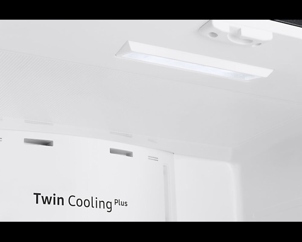Samsung RF50C530EB1/EO Twin Cooling Plus Frigorifero con congelatore a libera installazione french door - cm. 82 h. 178 - lt. 495 - antracite
