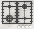Fulgor FPH 604 G WK WHG GLAS ON GLASS Piano cottura a gas cm. 62 - vetro bianco