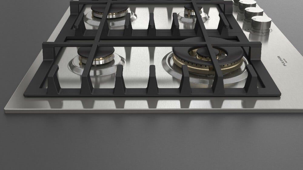 Fulgor FPH 604 G WK X Piano cottura a gas cm. 60 - inox