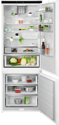 AEG NSC7P751ES 7000 Frigorifero con congelatore da incasso TwinTech Total No Frost, GreenZone+, 376 L, Classe E
