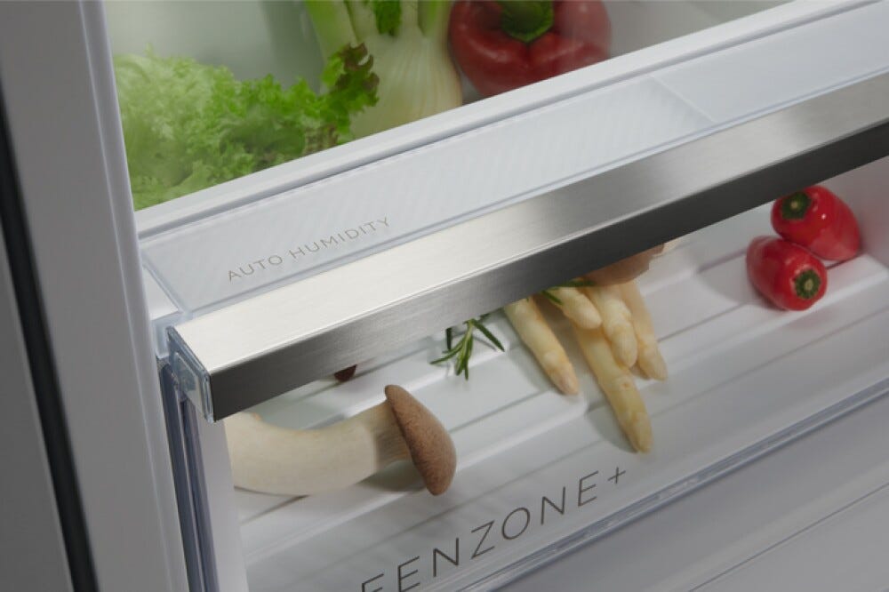 AEG NSC7P751ES 7000 Frigorifero con congelatore da incasso TwinTech Total No Frost, GreenZone+, 376 L, Classe E