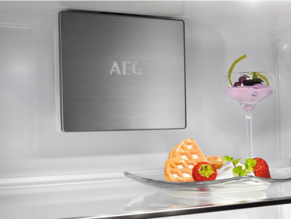 AEG NSC7P751ES 7000 Frigorifero con congelatore da incasso TwinTech Total No Frost, GreenZone+, 376 L, Classe E