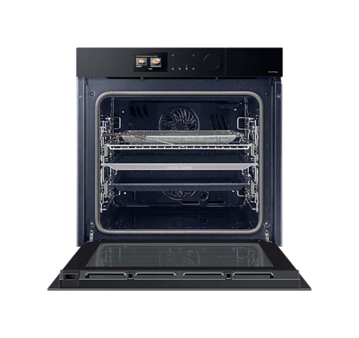 Samsung NV7B7997ABK/U5 BESPOKE Dual Cook Steam Serie 7 Forno a vapore cm. 60 - nero