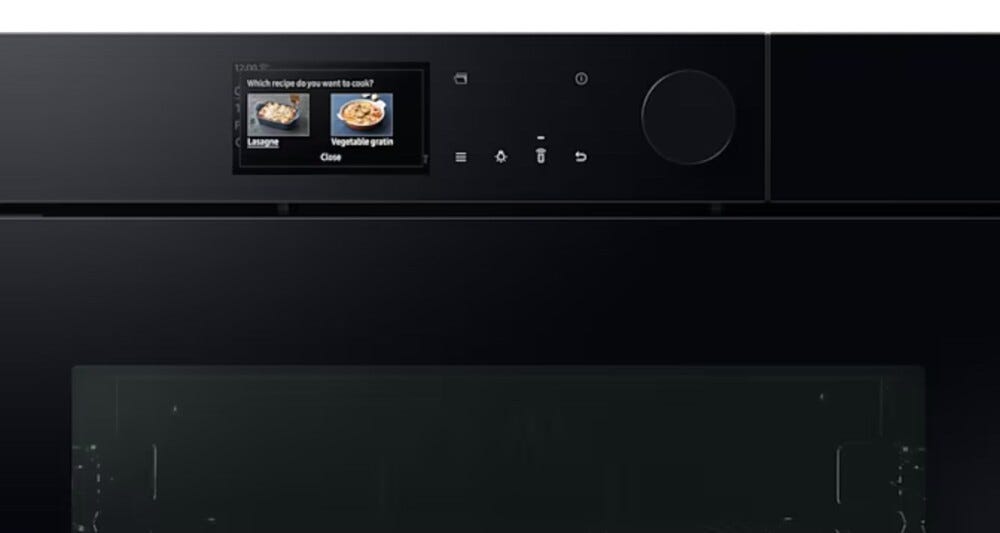 Samsung NV7B7997ABK/U5 BESPOKE Dual Cook Steam Serie 7 Forno a vapore cm. 60 - nero