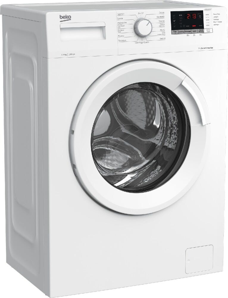 Beko WUX81282WI/IT Lavatrice 60 cm. - capacità 8 kg - bianco