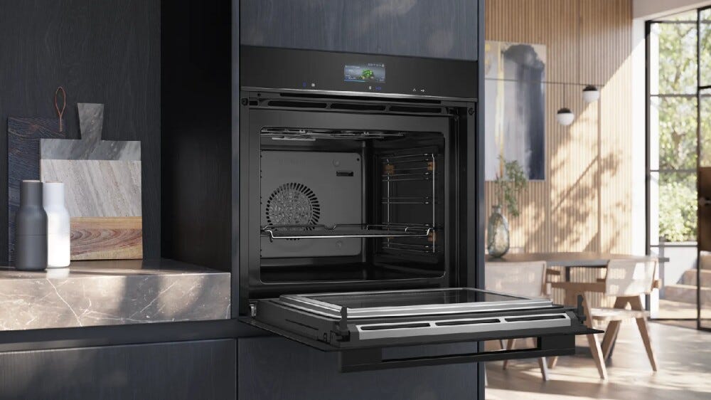 Siemens HM736G1B1 Iq700 Forno combinato microonde cm. 60 - nero