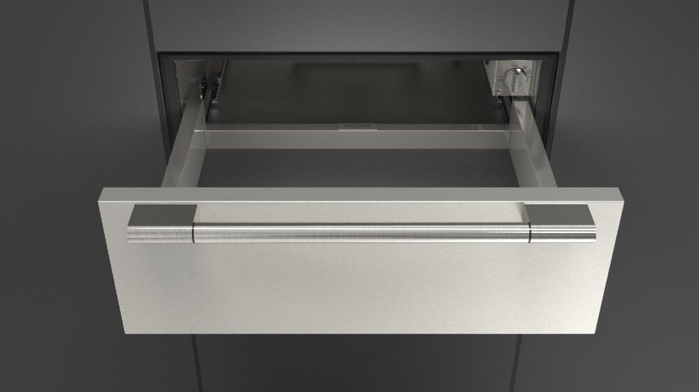 Fulgor FPWD 3024 X Professional Cassetto scaldavivande cm. 76 h. 26 - inox
