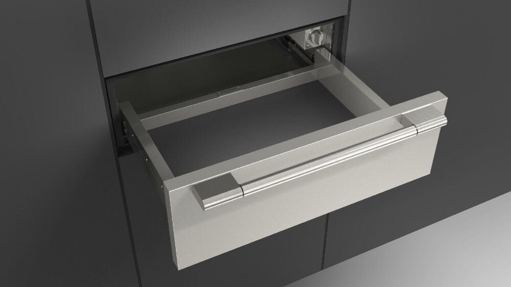 Fulgor FPWD 3024 X Professional Cassetto scaldavivande cm. 76 h. 26 - inox