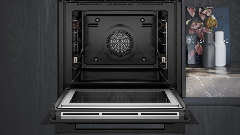 Siemens HM776GKB1 IQ700 Forno combinato microonde cm. 60 - nero